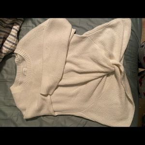 Aerie front knot sweater!